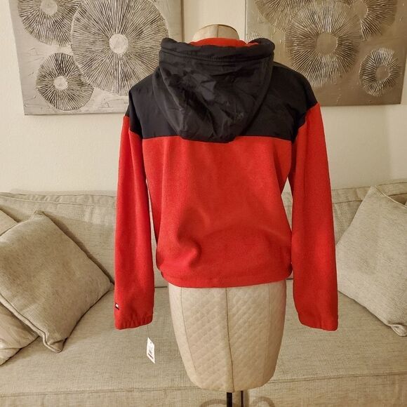 Tommy Hilfiger Sport Polar Fleece Half-Zip Hoodie size XS - NEW - Picture 6 of 10